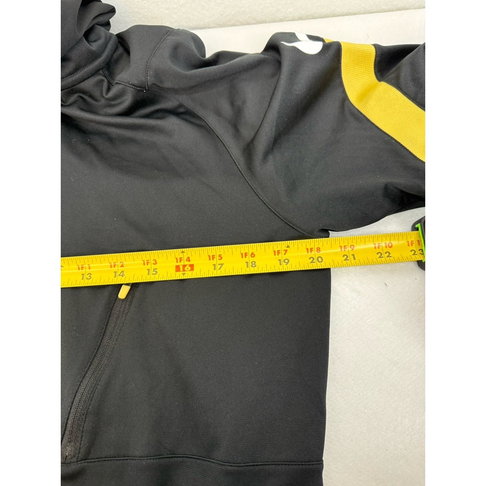 Nike Dri-FIT Men's Black & Gold Full Zip Hoodie Size Large - Picture 6 of 6